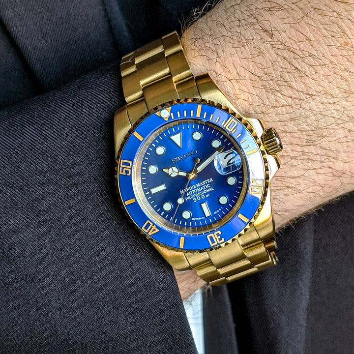 Seikomariner Gold Blue